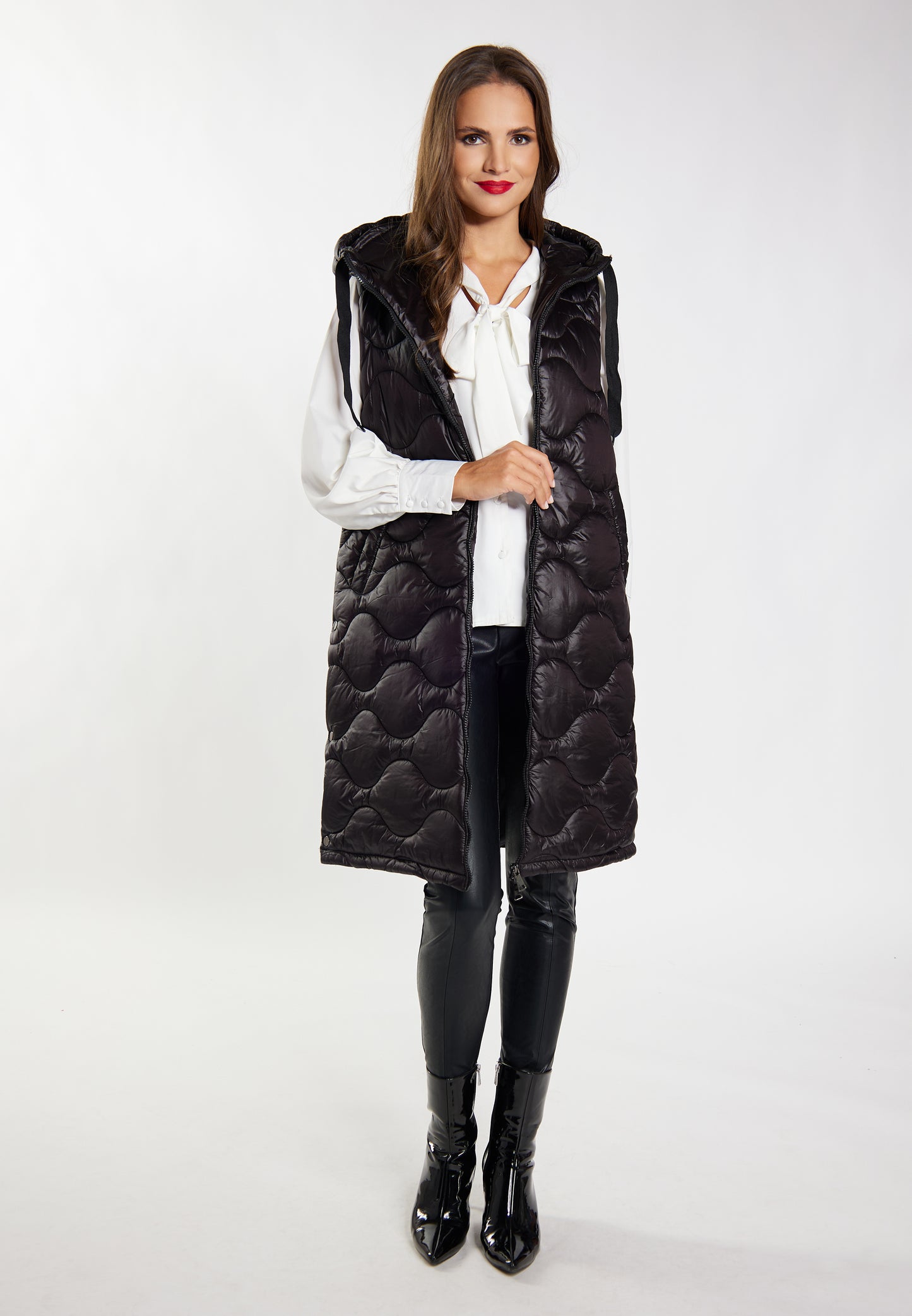 faina women's padded vest
