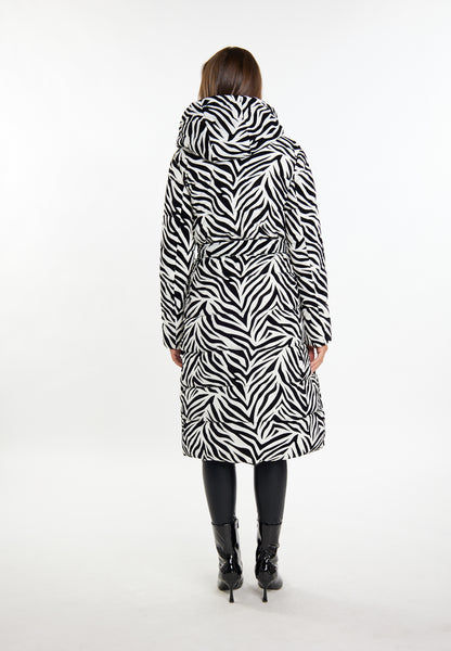 faina women's long quilted coat
