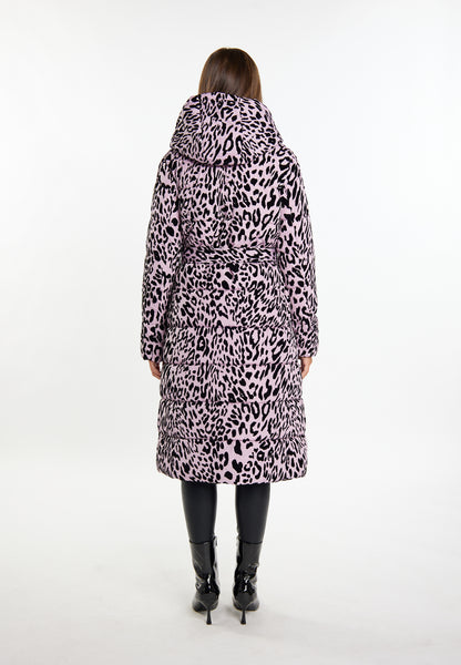 faina women's long quilted coat