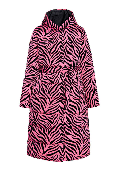 faina women's long quilted coat