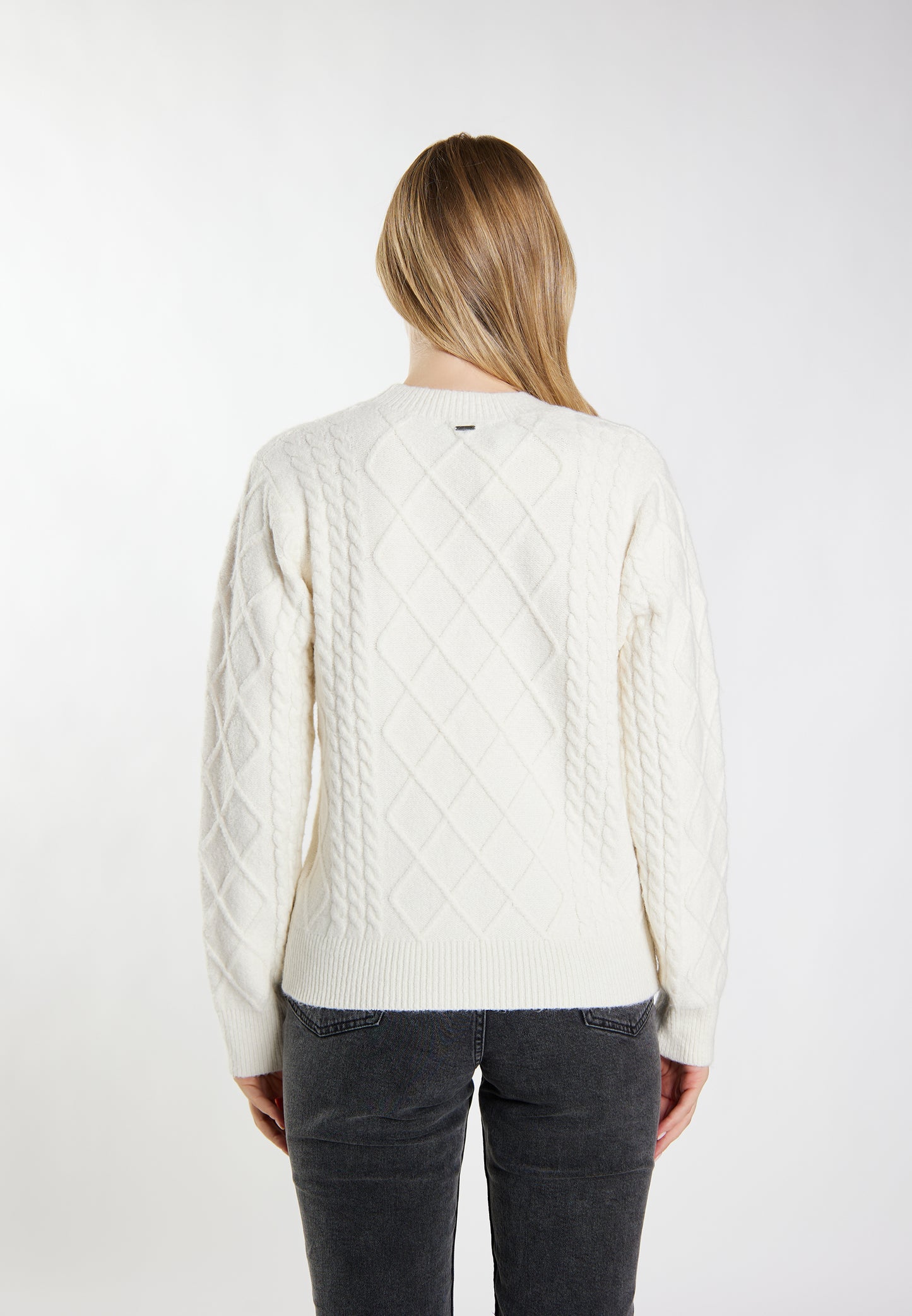 DreiMaster Vintage damski sweter dzianinowy