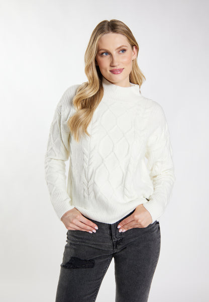 DreiMaster Vintage damski sweter z dzianiny