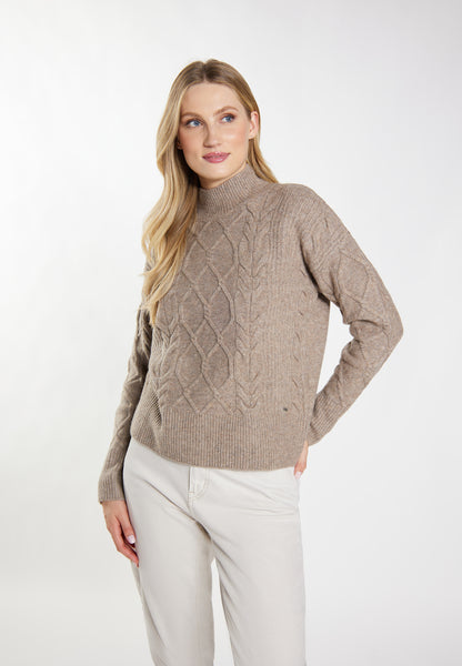 DreiMaster Vintage damski sweter z dzianiny