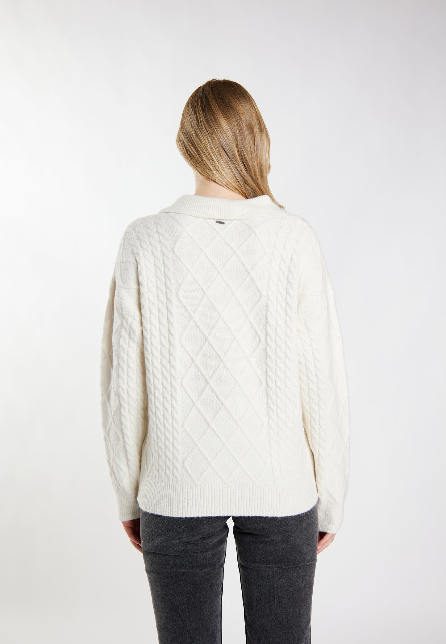 DreiMaster Vintage damski sweter dzianinowy