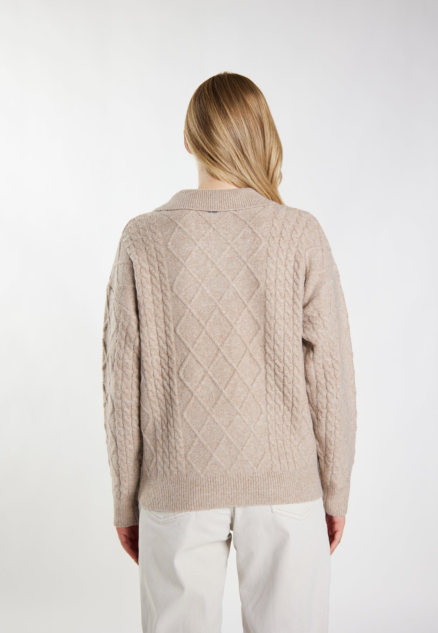 DreiMaster Vintage damski sweter dzianinowy