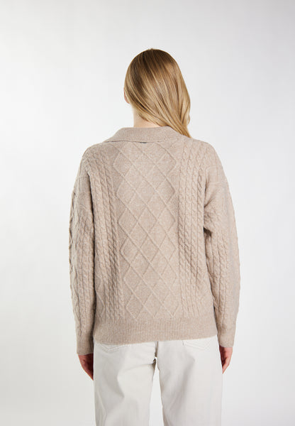 DreiMaster Vintage damski sweter dzianinowy