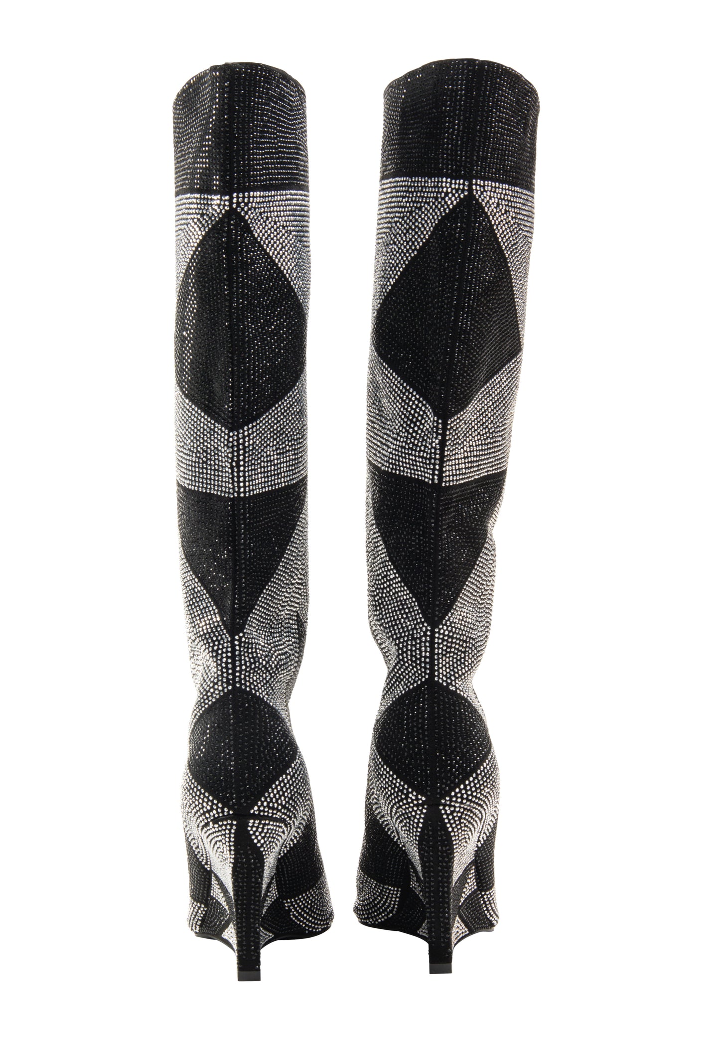 faina women's boots with rhinestone Trim