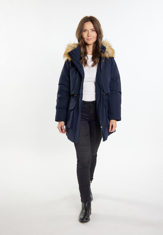 usha women's padded parka