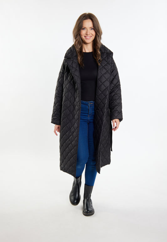 usha women's quilted coat
