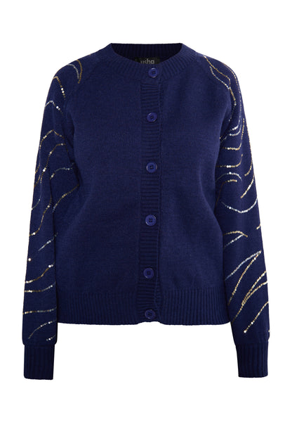 usha BLACK LABEL women's knit cardigan