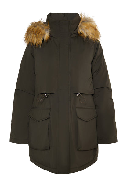usha women's padded parka