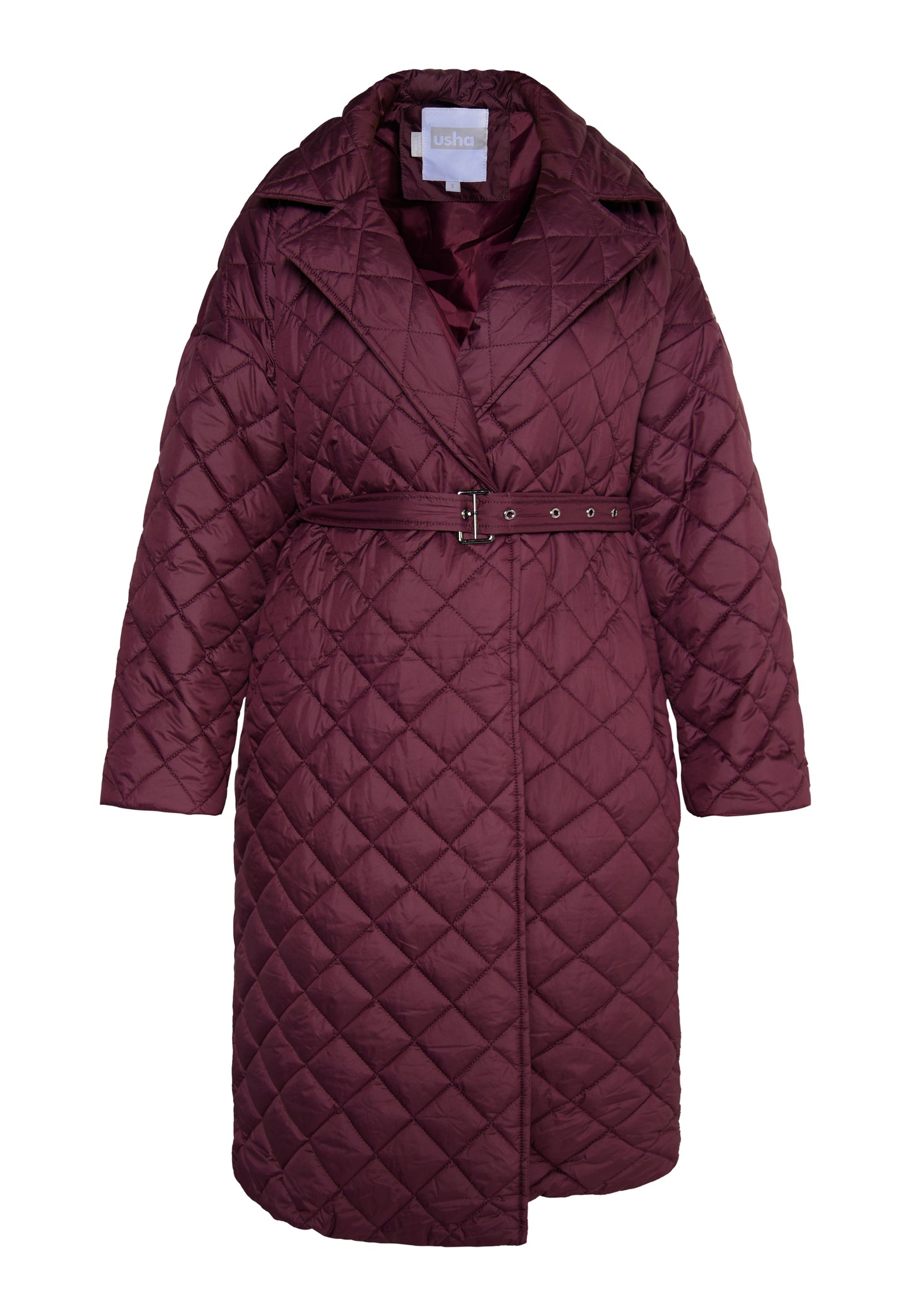 usha women's quilted coat