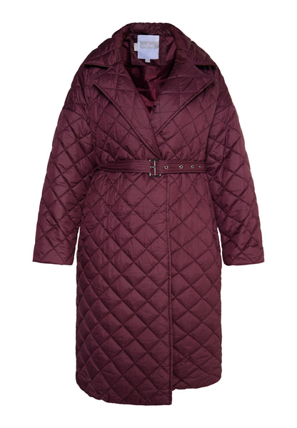 usha women's quilted coat