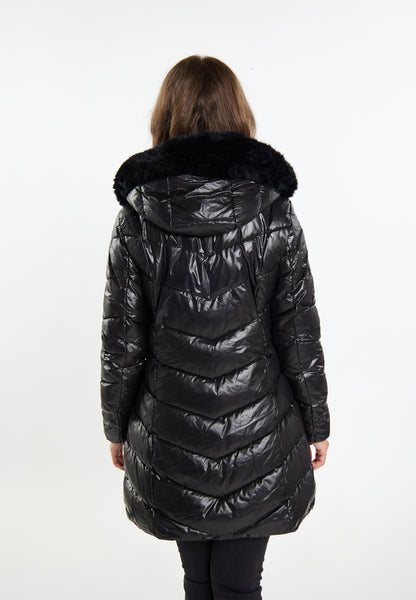 usha women's quilted coat
