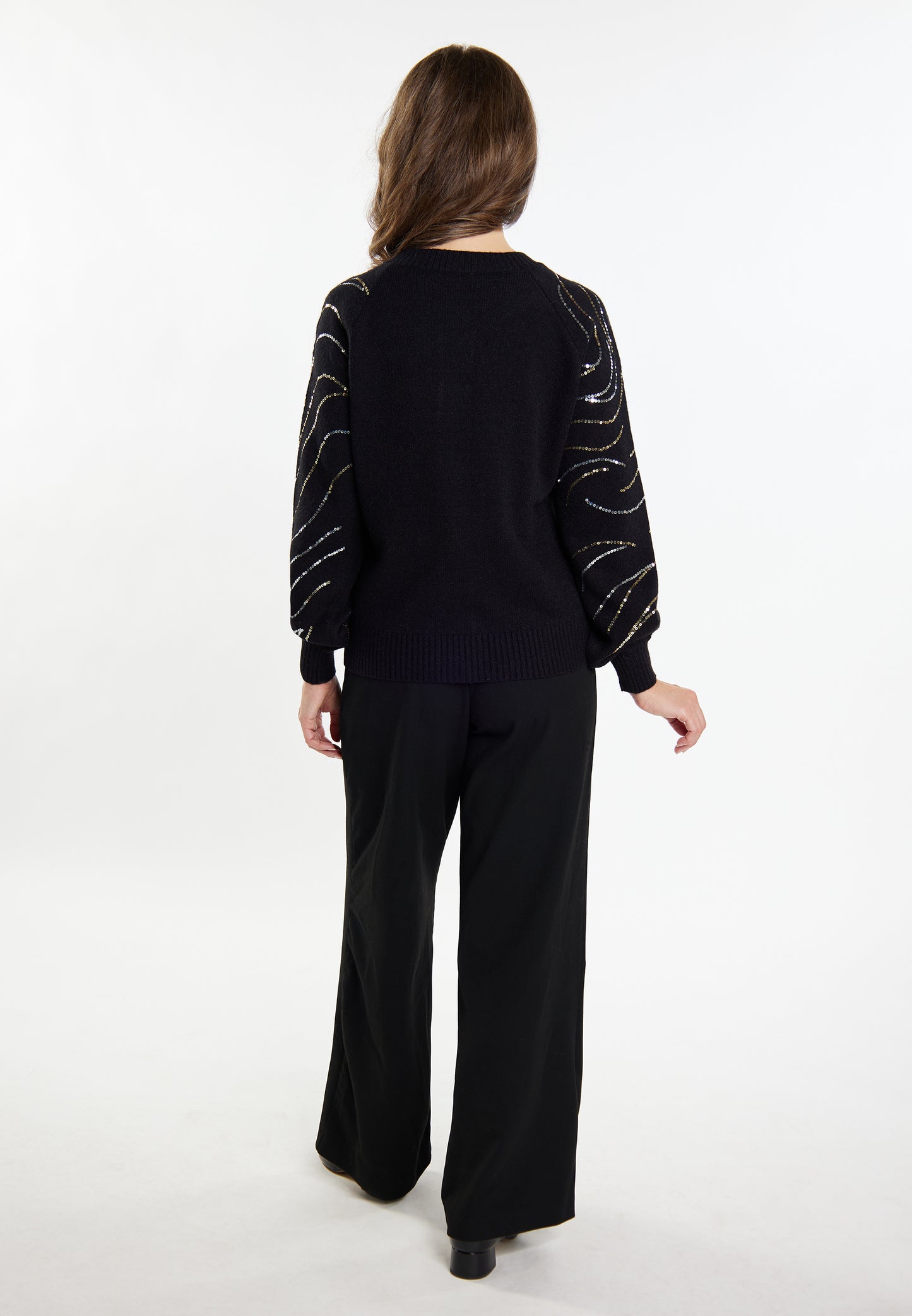 usha BLACK LABEL women's knit cardigan