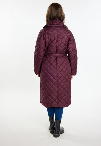 usha women's quilted coat