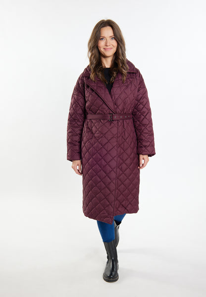 usha women's quilted coat