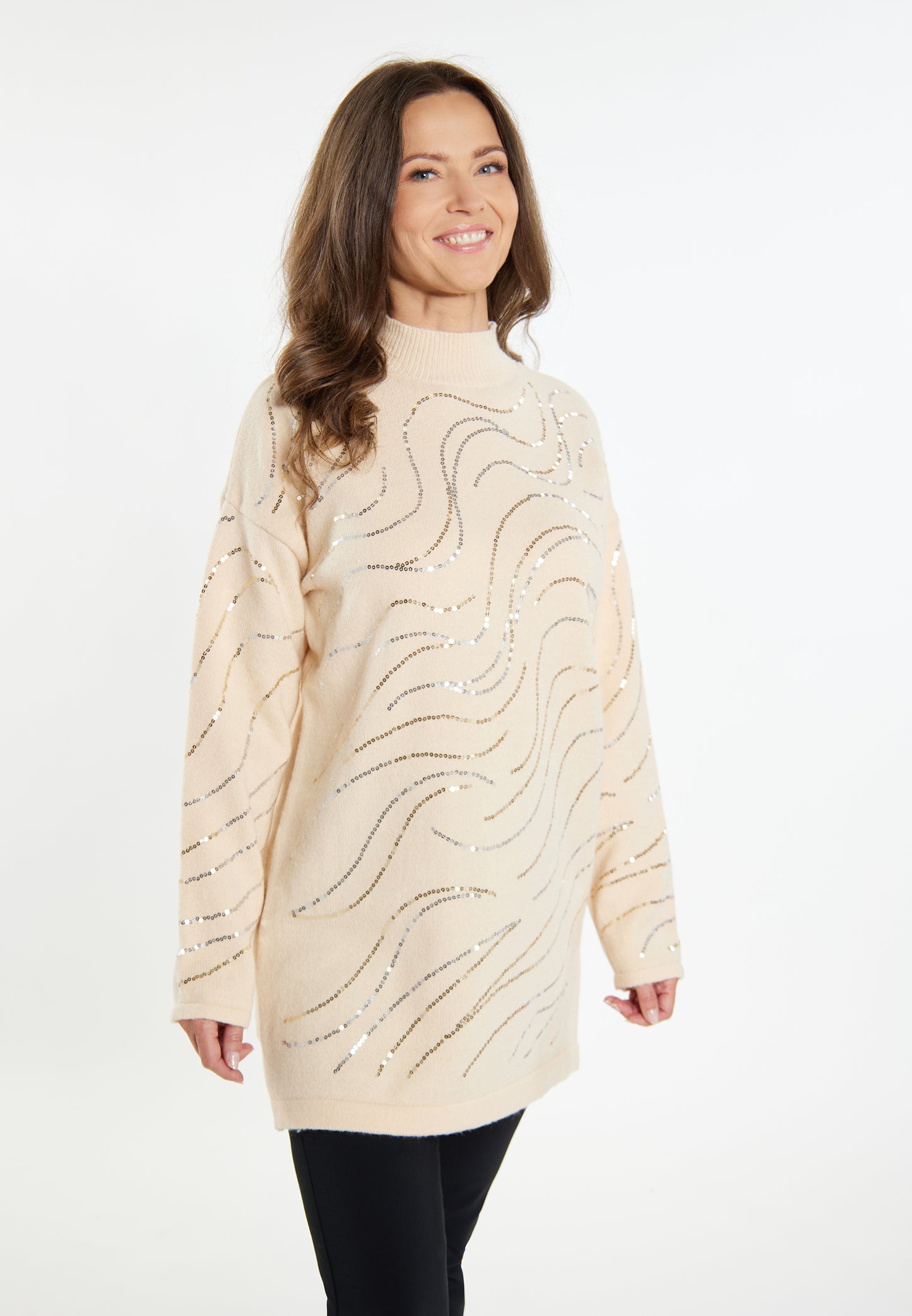 usha BLACK LABEL women's knit sweater