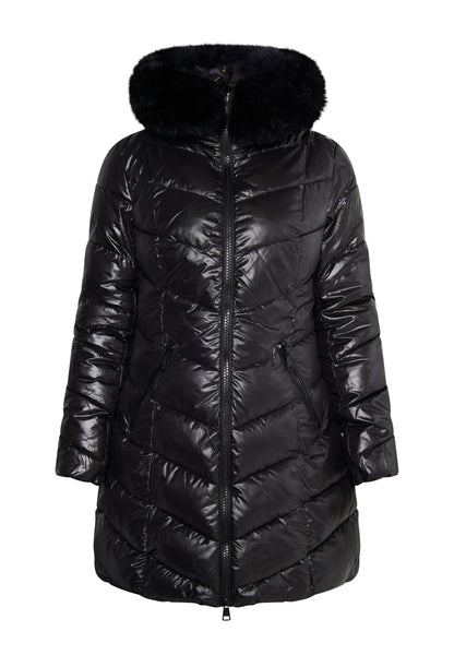 usha women's quilted coat