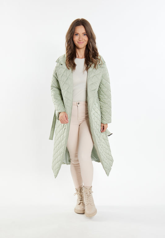 usha women's quilted coat