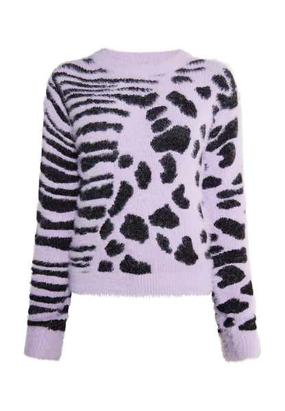 myMo ROCKS damski sweter z dzianiny