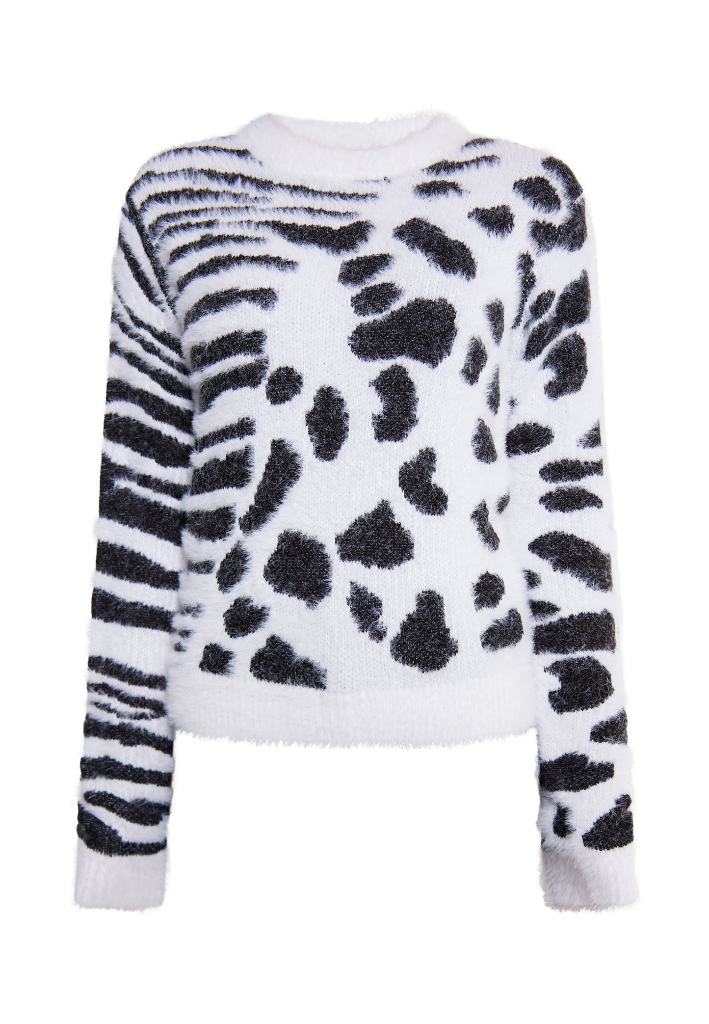 myMo ROCKS damski sweter z dzianiny