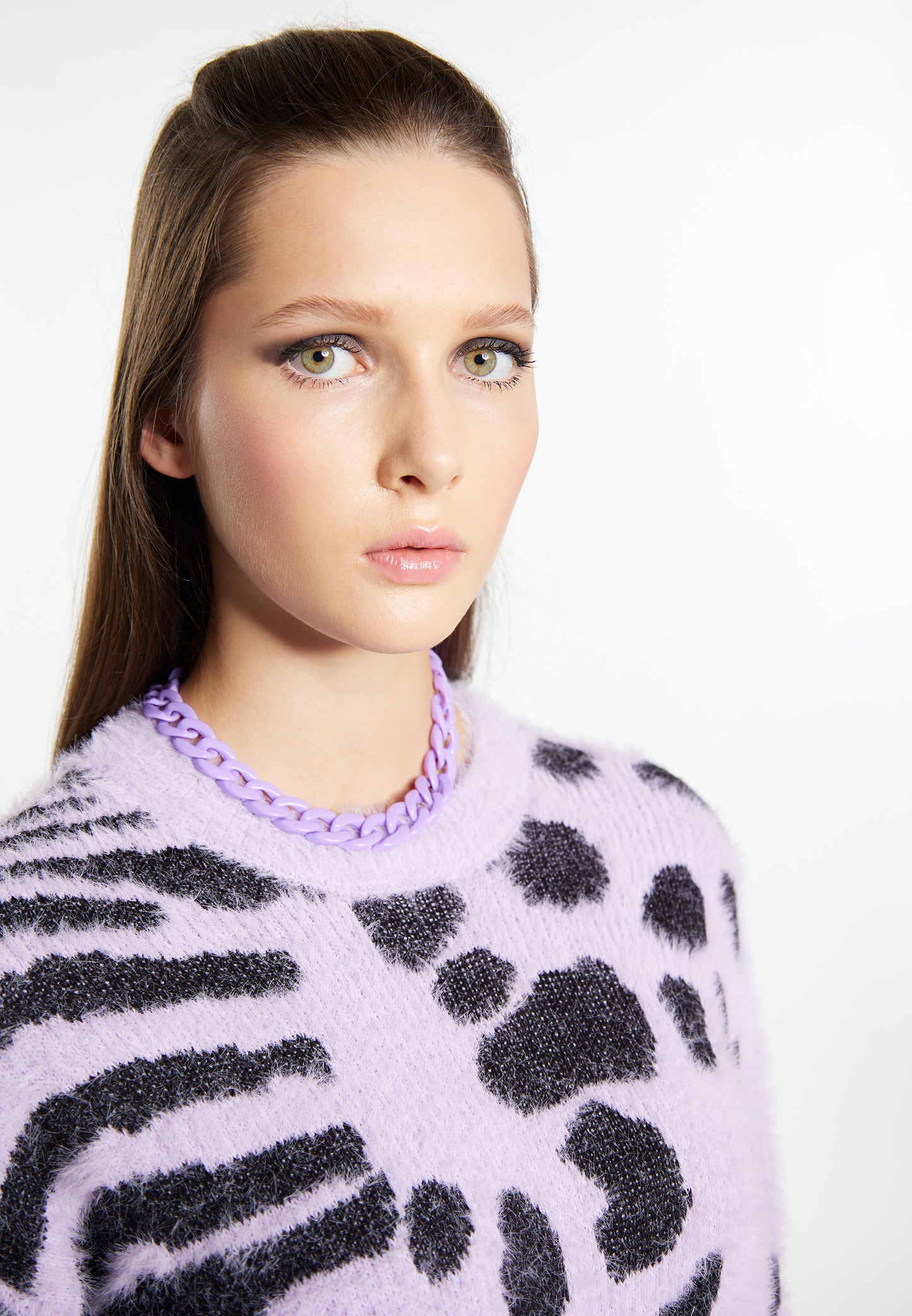 myMo ROCKS damski sweter z dzianiny