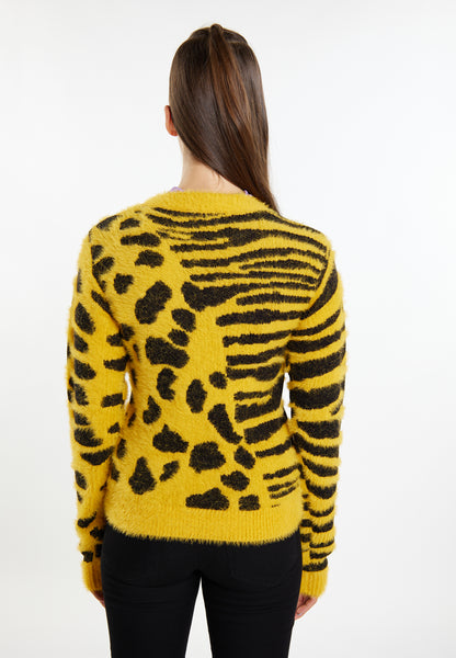myMo ROCKS damski sweter z dzianiny