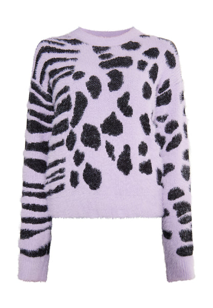 myMo ROCKS damski sweter z dzianiny
