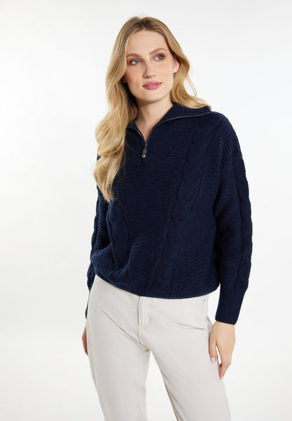 DreiMaster Vintage damski sweter dzianinowy