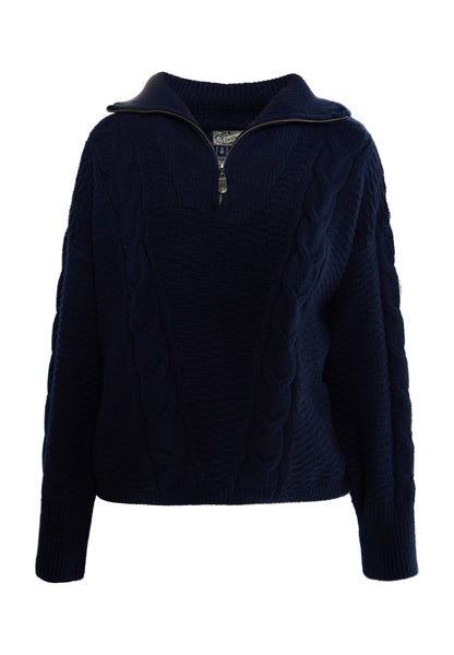 DreiMaster Vintage damski sweter dzianinowy