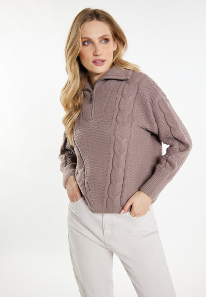 DreiMaster Vintage damski sweter dzianinowy