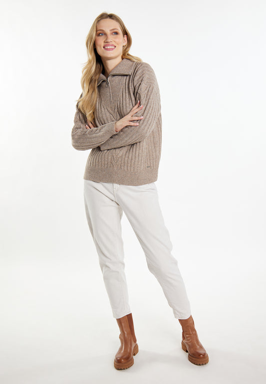 DreiMaster Vintage damski sweter z dzianiny