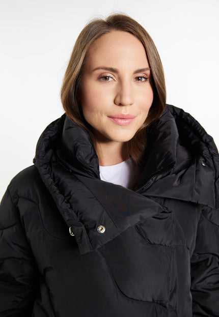 usha Women's Long Quilted Coat