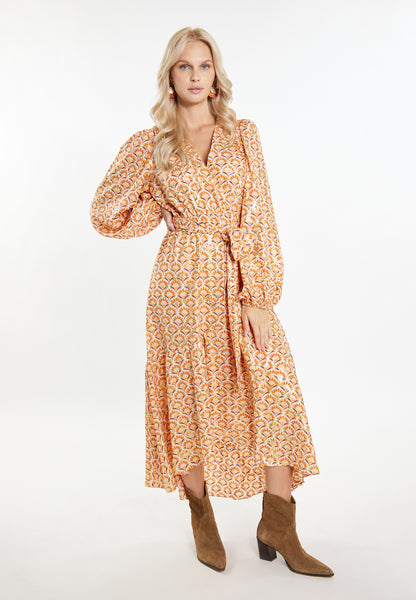 IZIA women's maxi dress with print