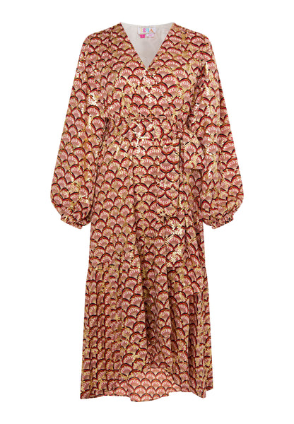 IZIA women's maxi dress with print