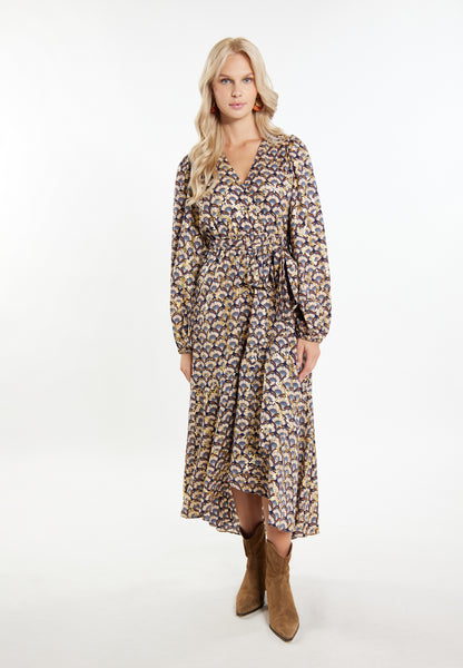 IZIA women's maxi dress with print