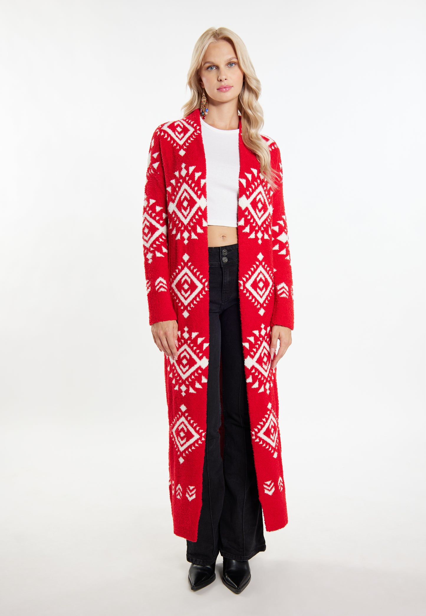IZIA women's long cardigan