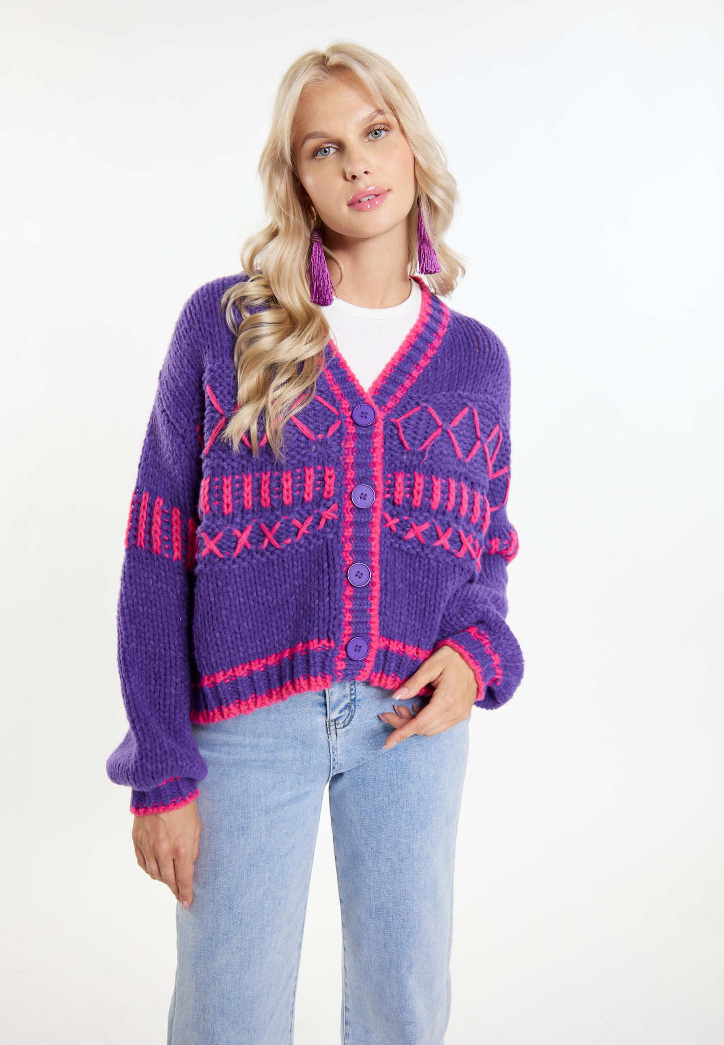 IZIA women's cardigan