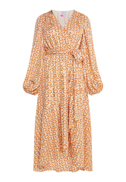 IZIA women's maxi dress with print