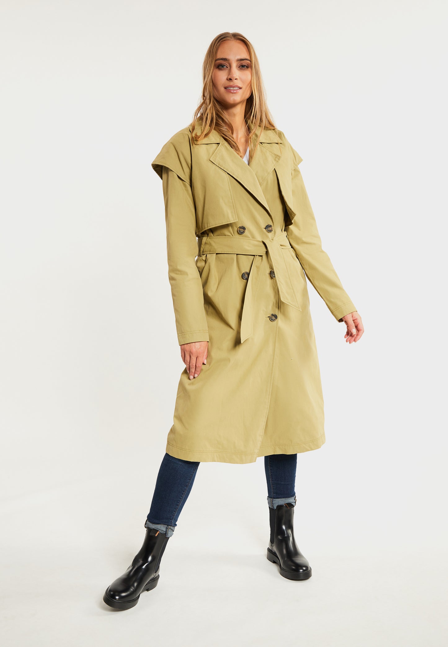 DreiMaster Vintage women's trench coat
