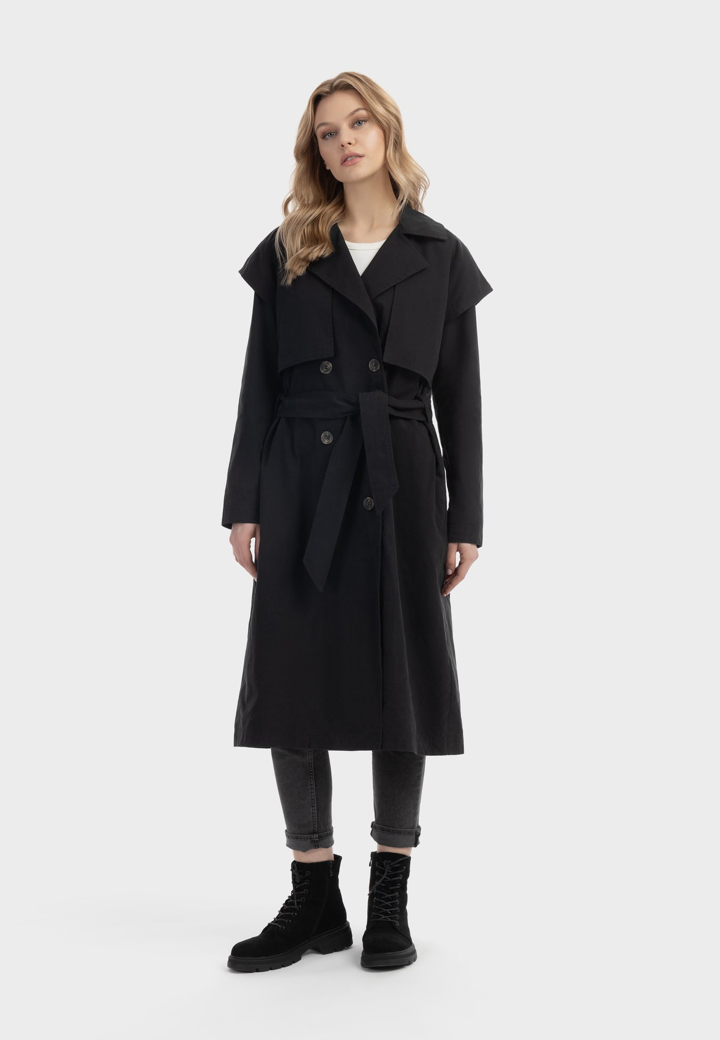 DreiMaster Vintage women's trench coat