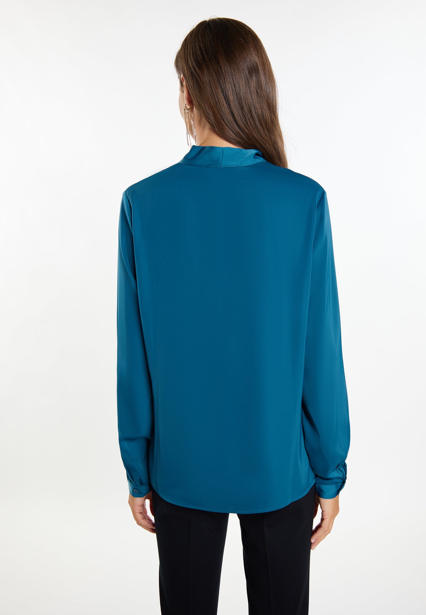 faina women's faina tie-neck blouse