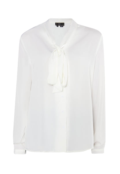 faina women's faina tie-neck blouse