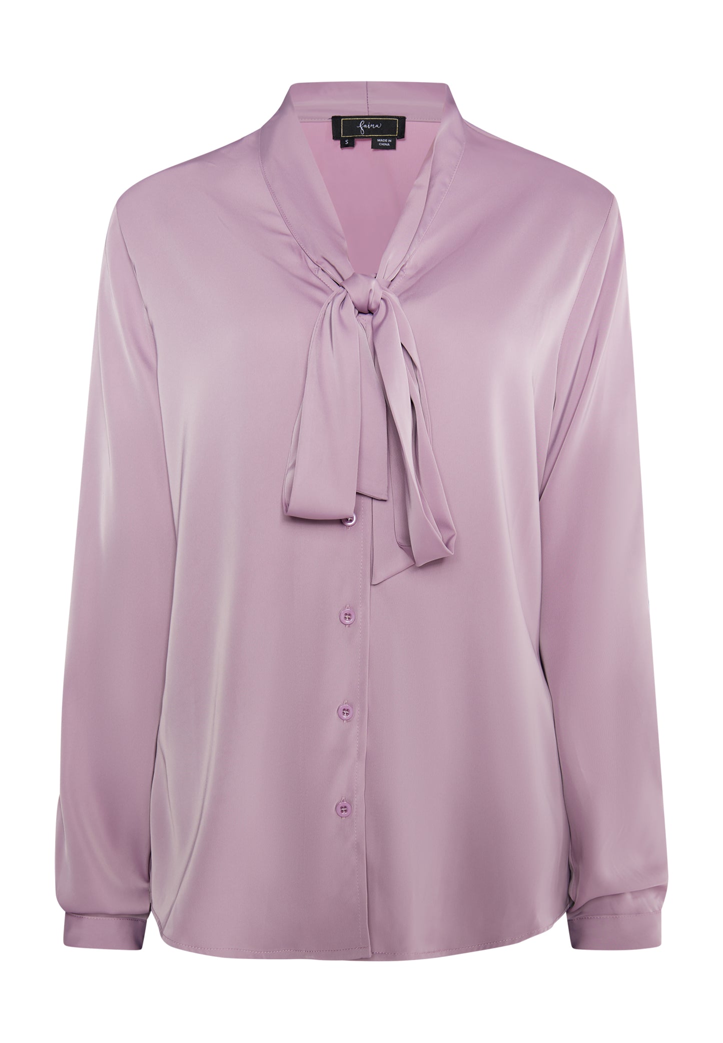 faina women's faina tie-neck blouse