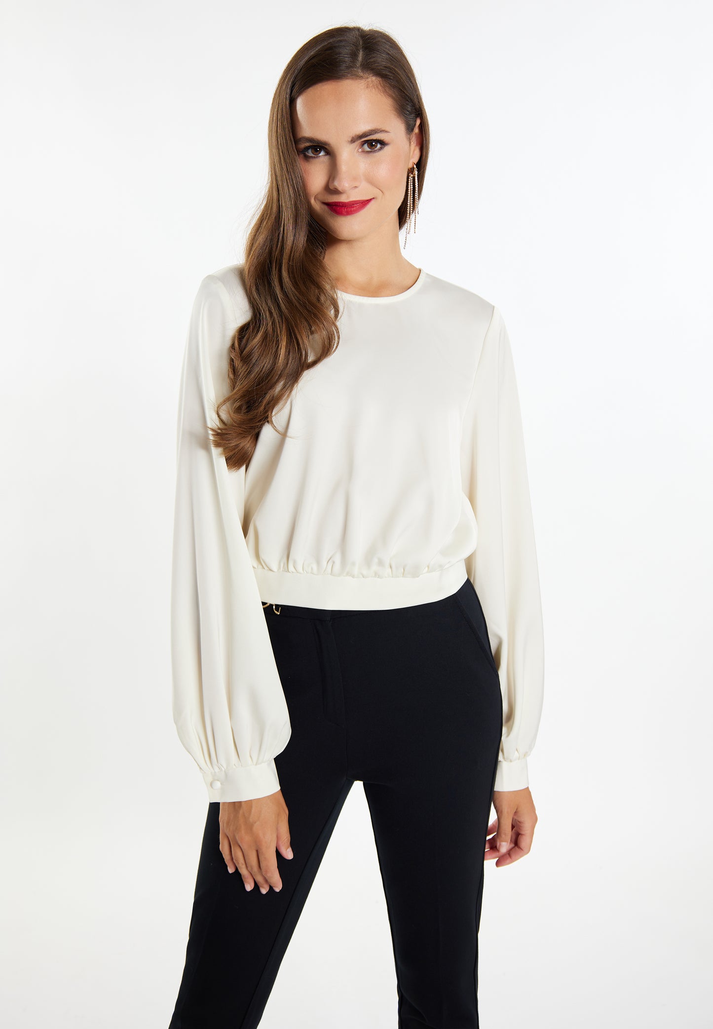 faina women's long sleeve blouse