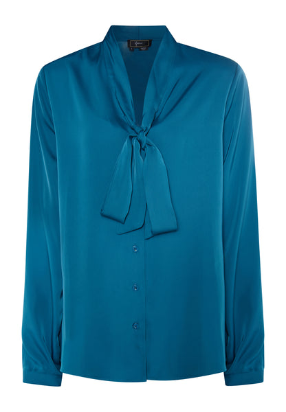 faina women's faina tie-neck blouse