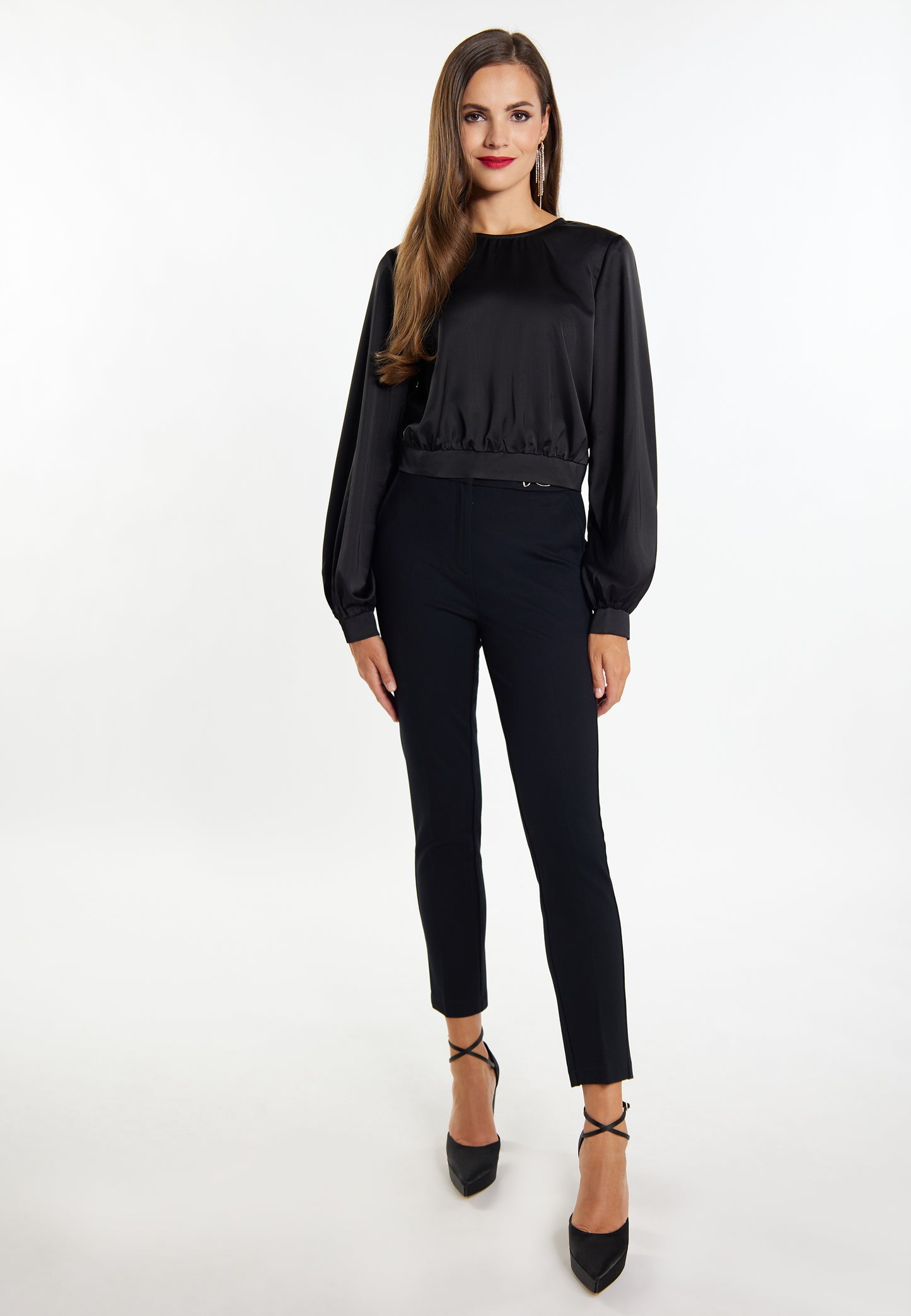faina women's long sleeve blouse
