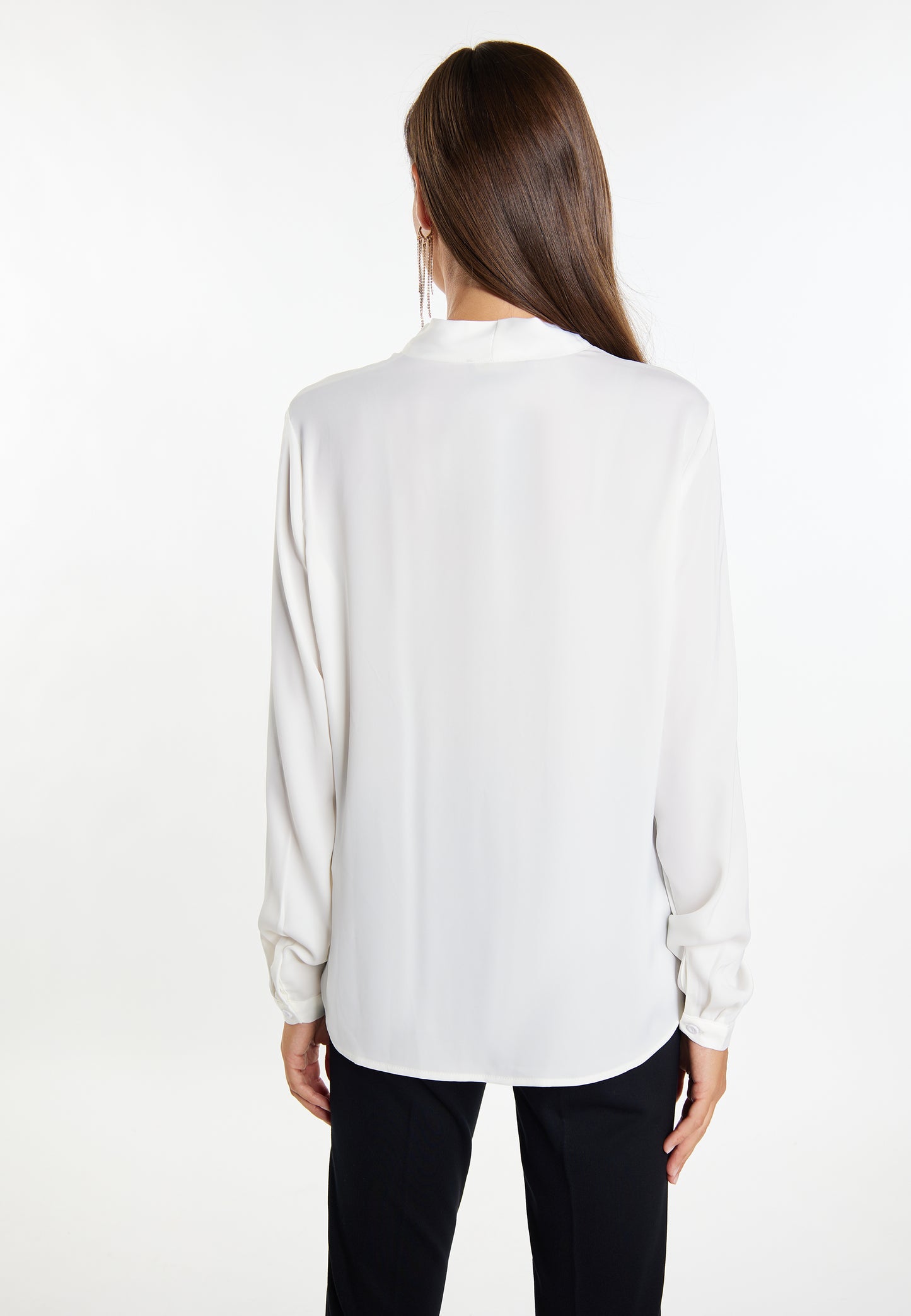 faina women's faina tie-neck blouse