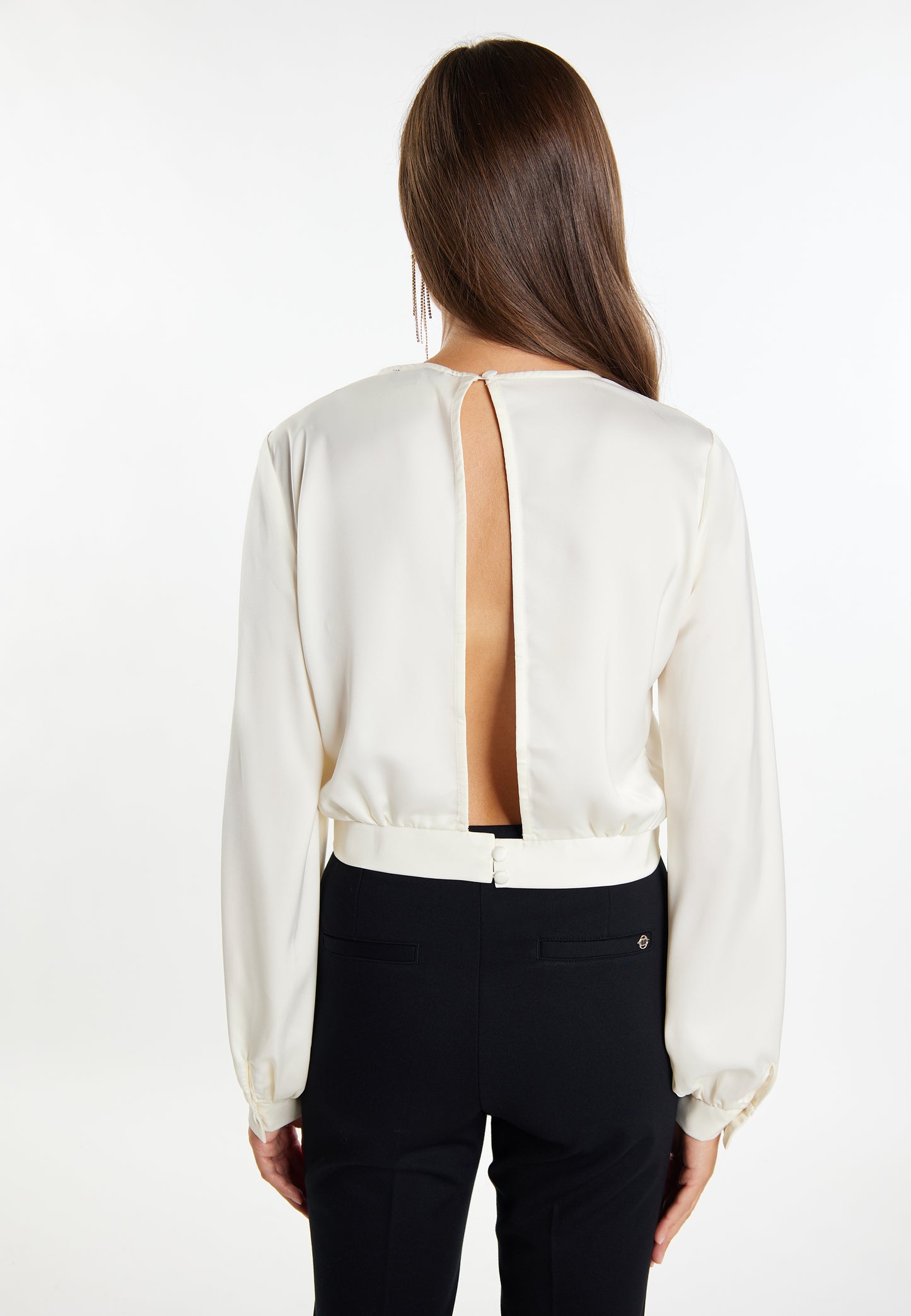 faina women's long sleeve blouse